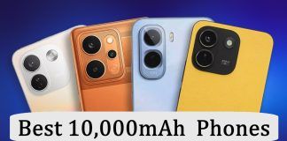 best 10000 mAh phones in India
