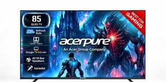 Acerpure Nitro QLED TVs Launched in India, Bringing 75-Inch to 100-Inch Screens From Rs 59,999