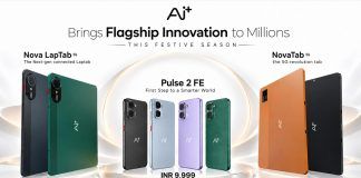 Ai+ Smartphone Launches Pulse 2 FE, NovaTab and Nova LapTab Ahead of Diwali
