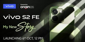 Vivo S2 FE confirmed to launch in India on October 6 Vivo S2 FE
