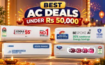 Slash Your Power Bills: The Best 1.5-Ton 5-Star ACs Under ₹50,000 This Sale