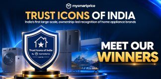MySmartPrice Trust Icons of India 2026 Winners Announced: LG, Bosch and Dyson Take Most Reliable Brand Honours