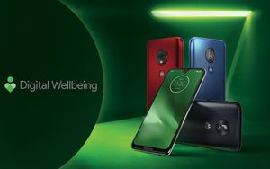 Moto G7 Motorola One Power Digital Wellbeing